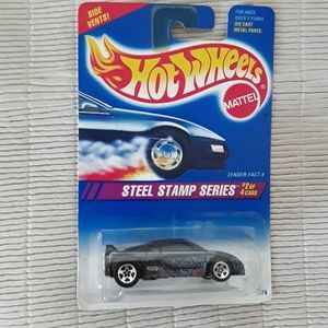 Hot Wheels Steel Stamp Series Zender Fact 4